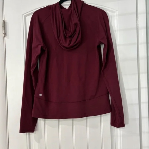 Lululemon On Repeat Rulu Hoodie - Garnet | Cozy | Soft | Yoga | Running - Picture 3 of 5